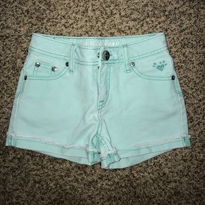 ❤️LAST CHANCE❤️ Justice for Girls Teal Jean Shorts