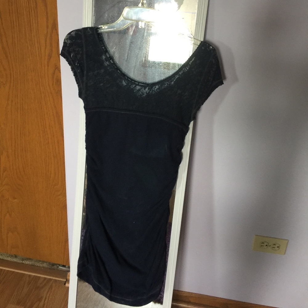 Gilly Hicks navy blue lace dress - Picture 2 of 3