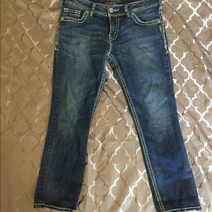 Silver jean Suki Capris