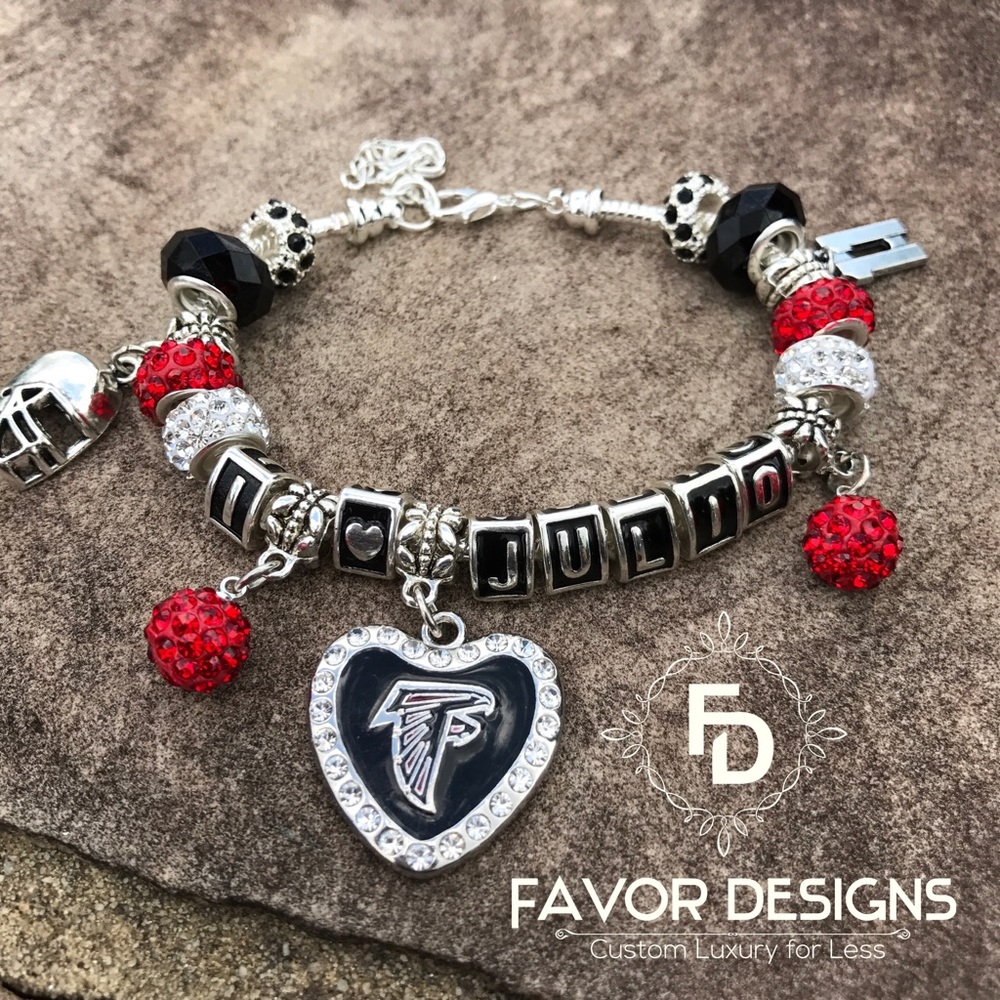 Custom Atlanta Falcons Jewelry