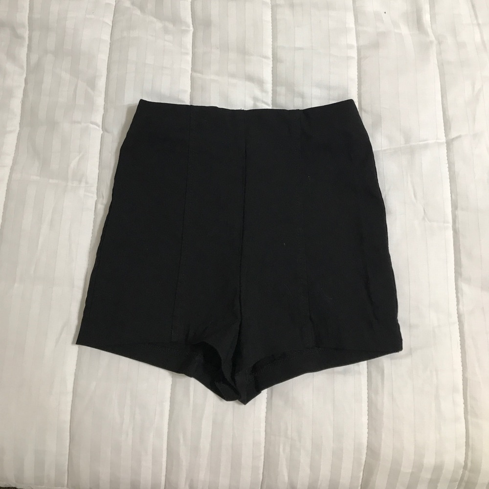High rise shorts