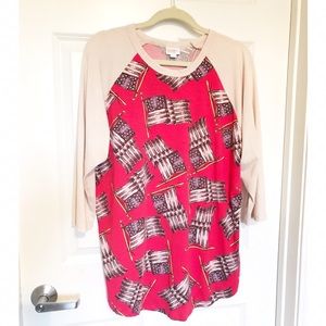 2XL LuLaRoe Americana Randy