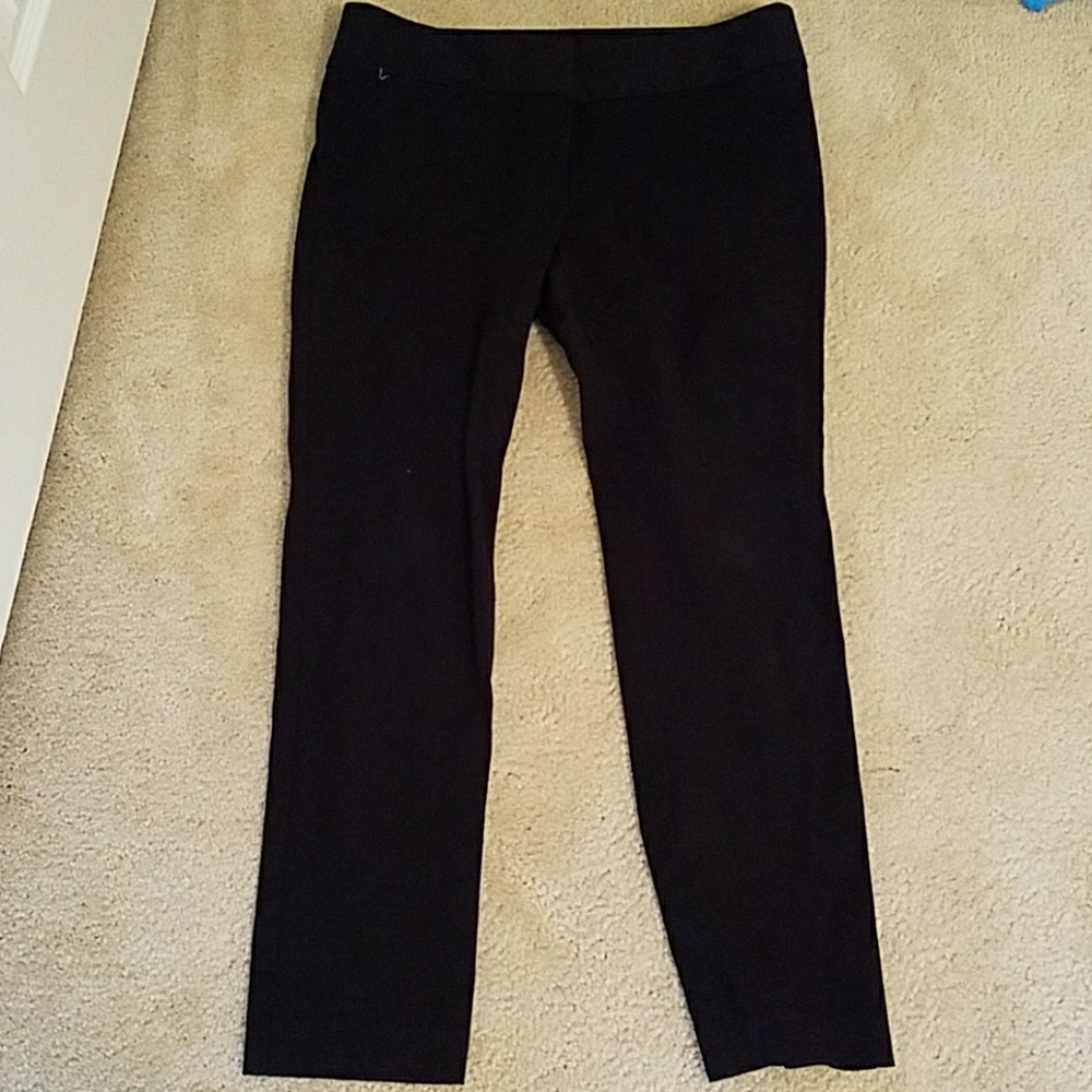 Ann Taylor Loft Black Ankle Pants