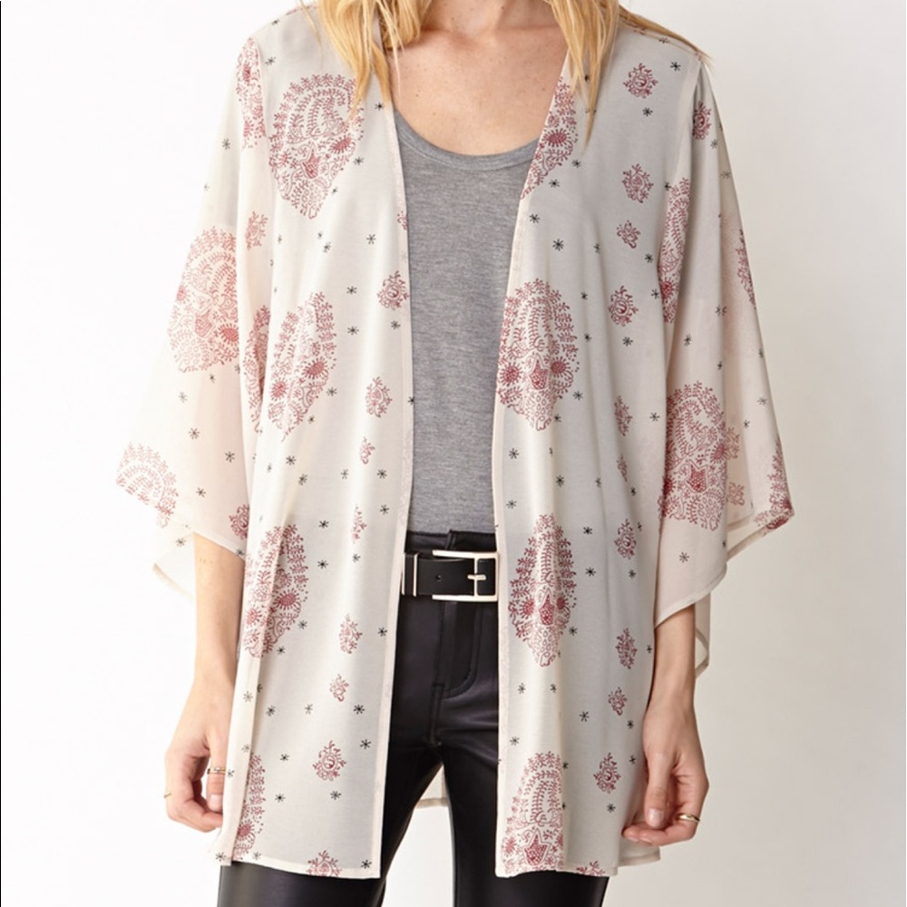 Forever 21 sheer kimono