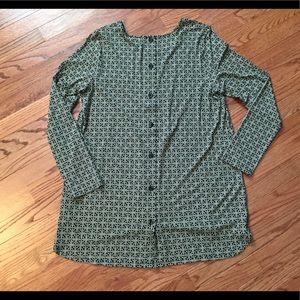 J. Jill Top With Button Detailing, size Medium