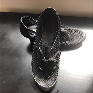 Practice dance shoes