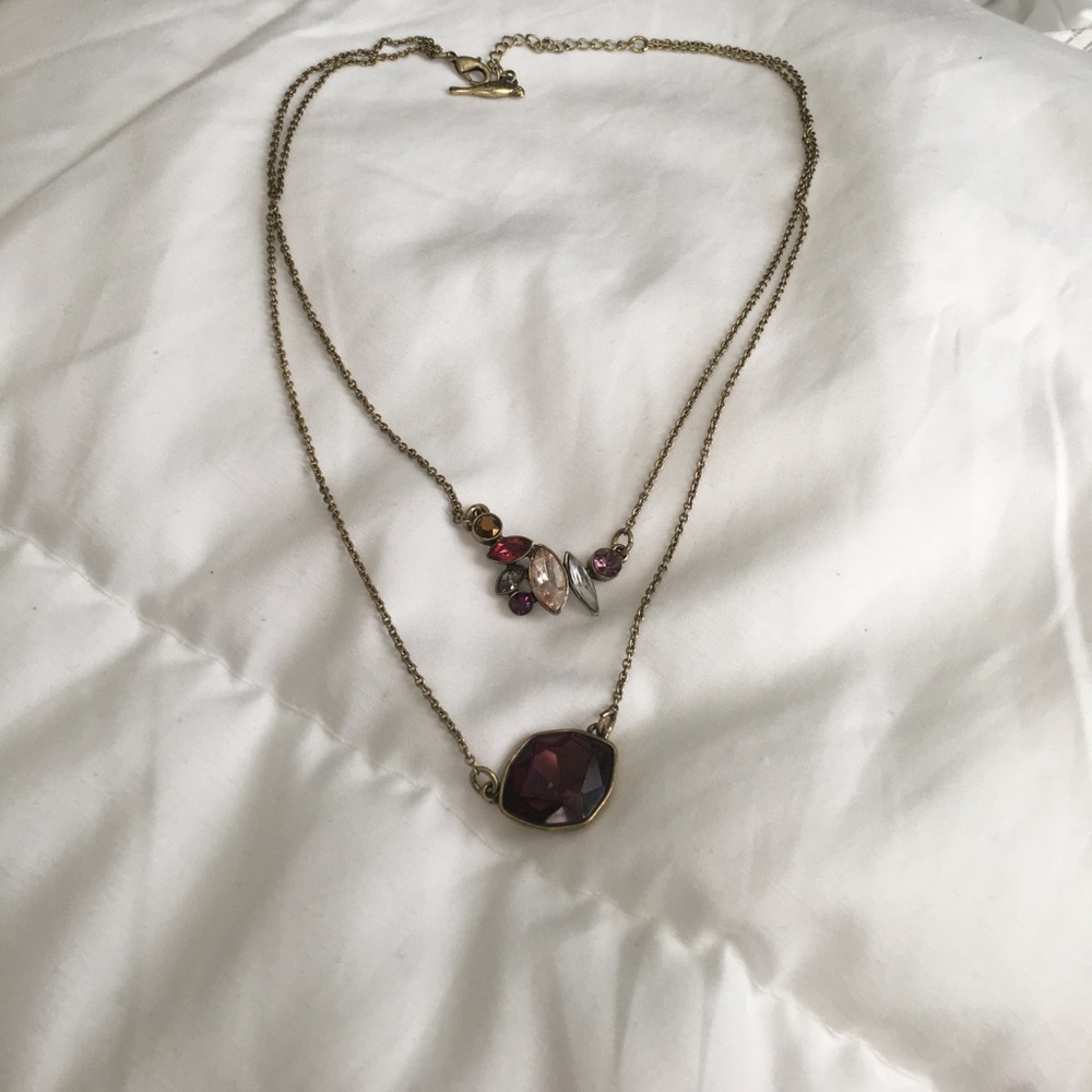 Chloe and Isabel double strand necklace