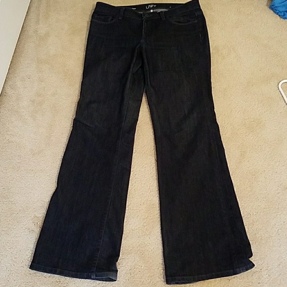 Ann Taylor Loft Modern Flare Jeans