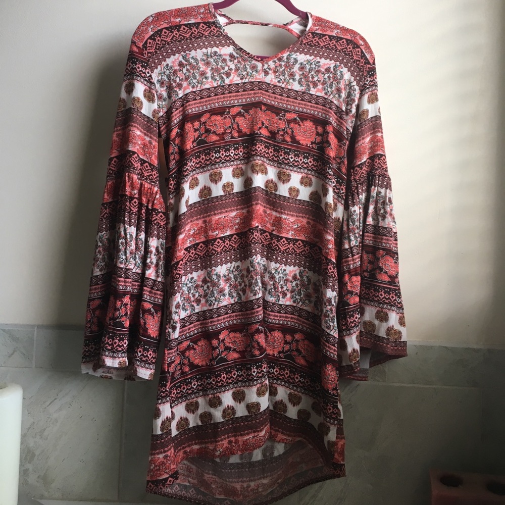 American Threads keyhole dress