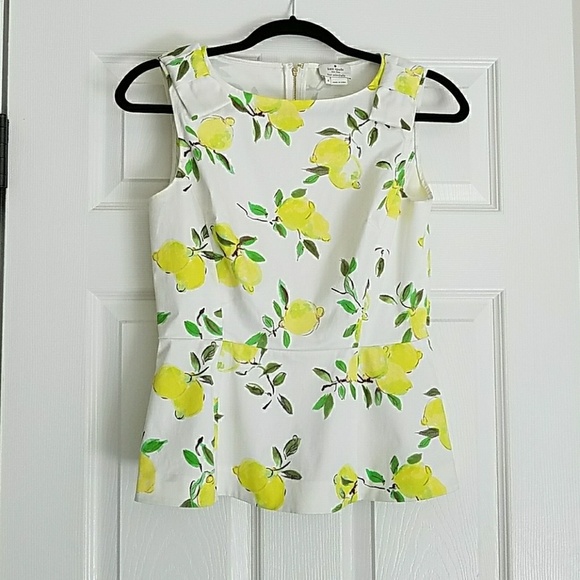 kate spade Tops - Kate Spade peplum top