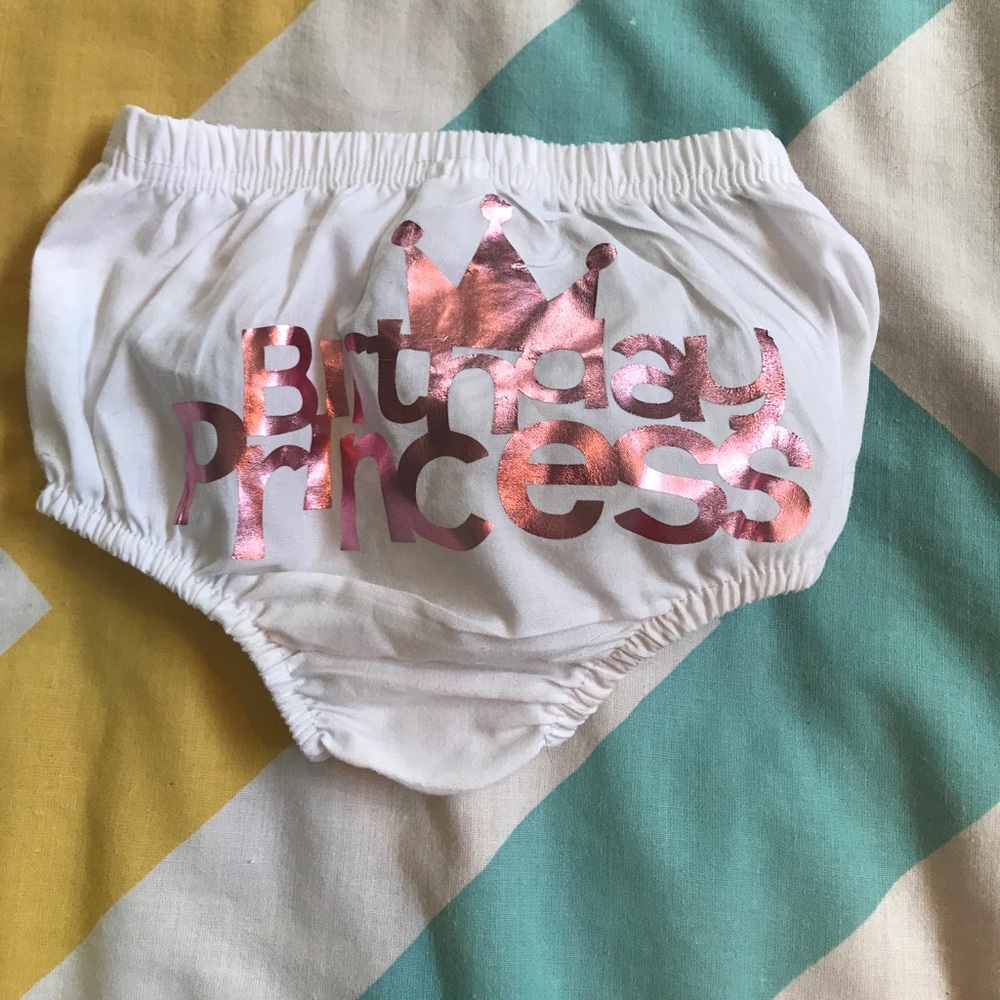 Birthday princess bloomers