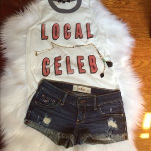 {Hollister} Denim Shorts