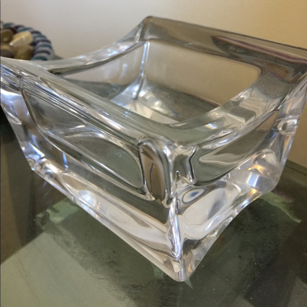 Crystal ashtray