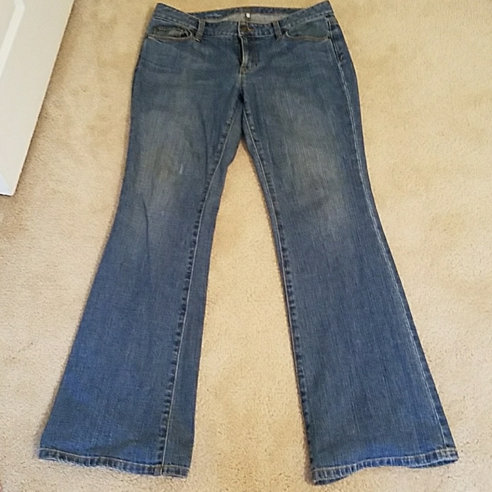Ann Taylor Loft Modern Flare Jeans