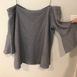 Banana Republic off-shoulder flared sleeve XL