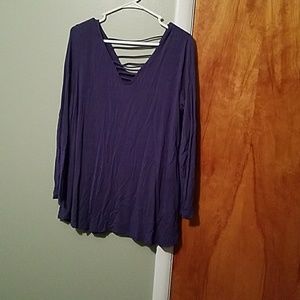 Blue long sleeve shirt