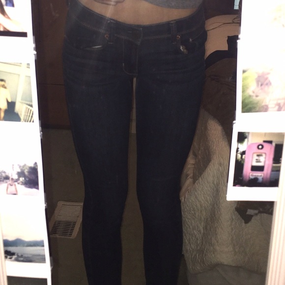 Dark wash regular waist American Eagle jeans - Picture 1 of 5