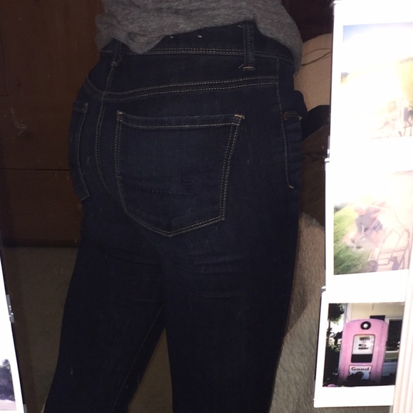 Dark wash regular waist American Eagle jeans - Picture 2 of 5