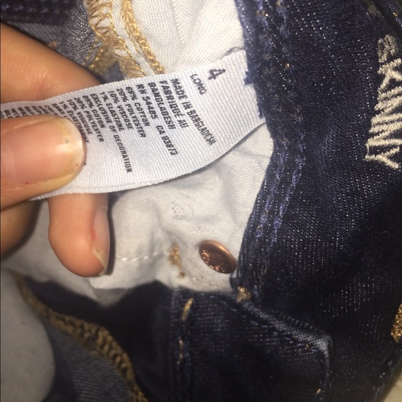 Dark wash regular waist American Eagle jeans - Picture 5 of 5