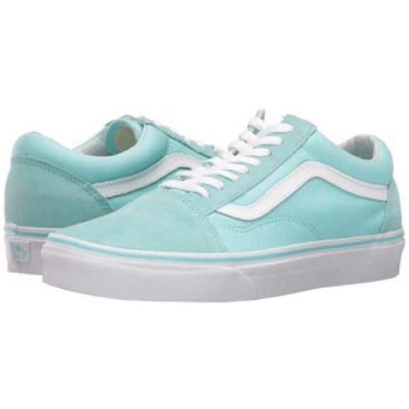 tiffany blue vans womens