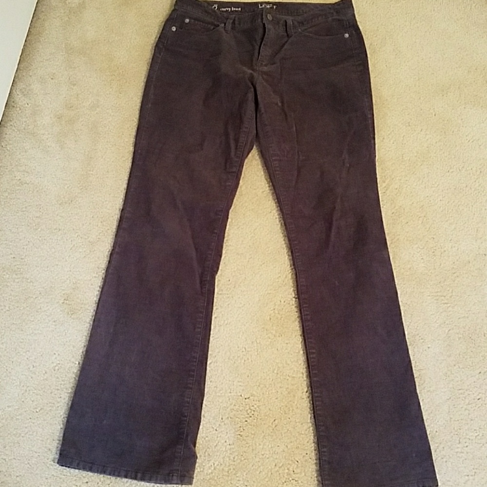 Ann Taylor Loft Corduroy Pants