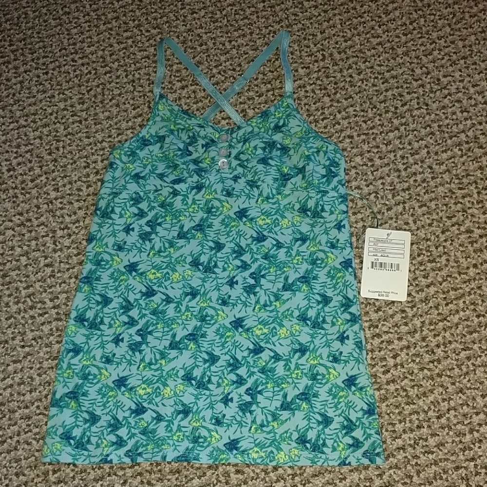 Free people aqua fish tank