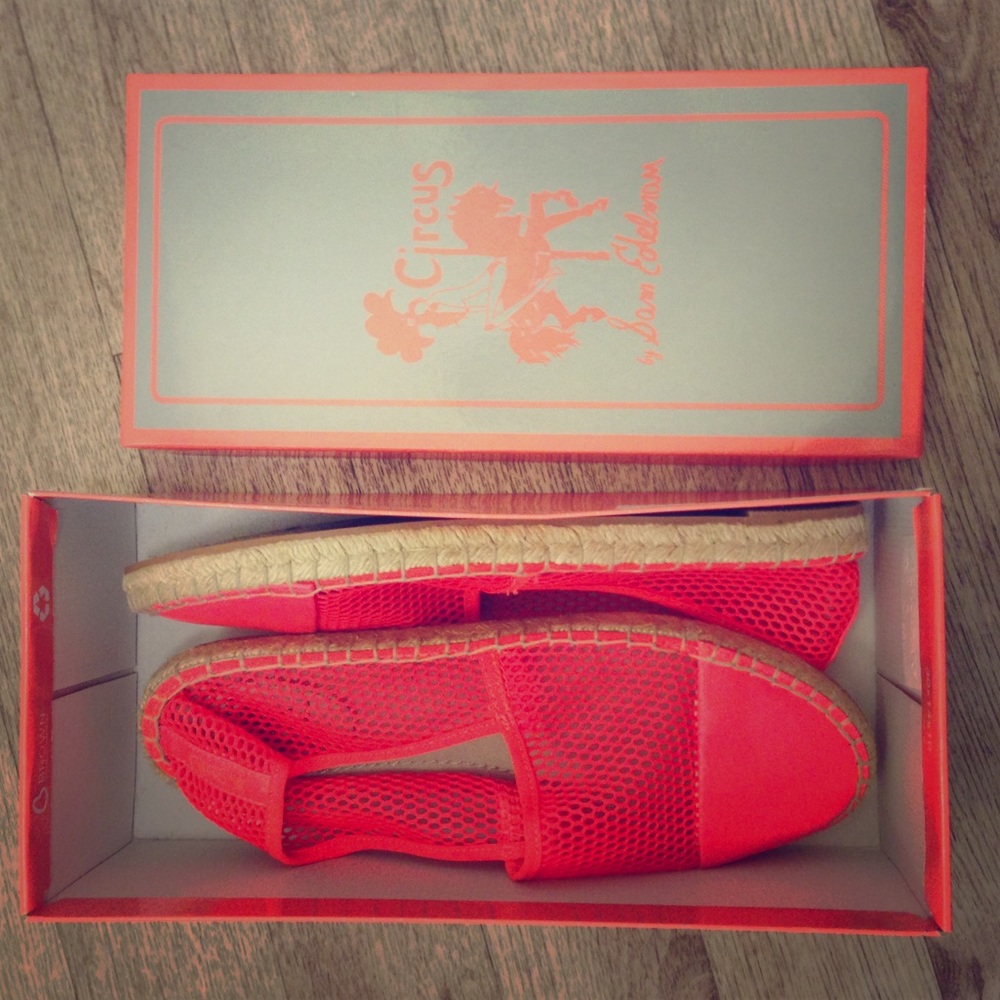 Circus Sam Edelman - Lena Espadrilles Pink/Orange