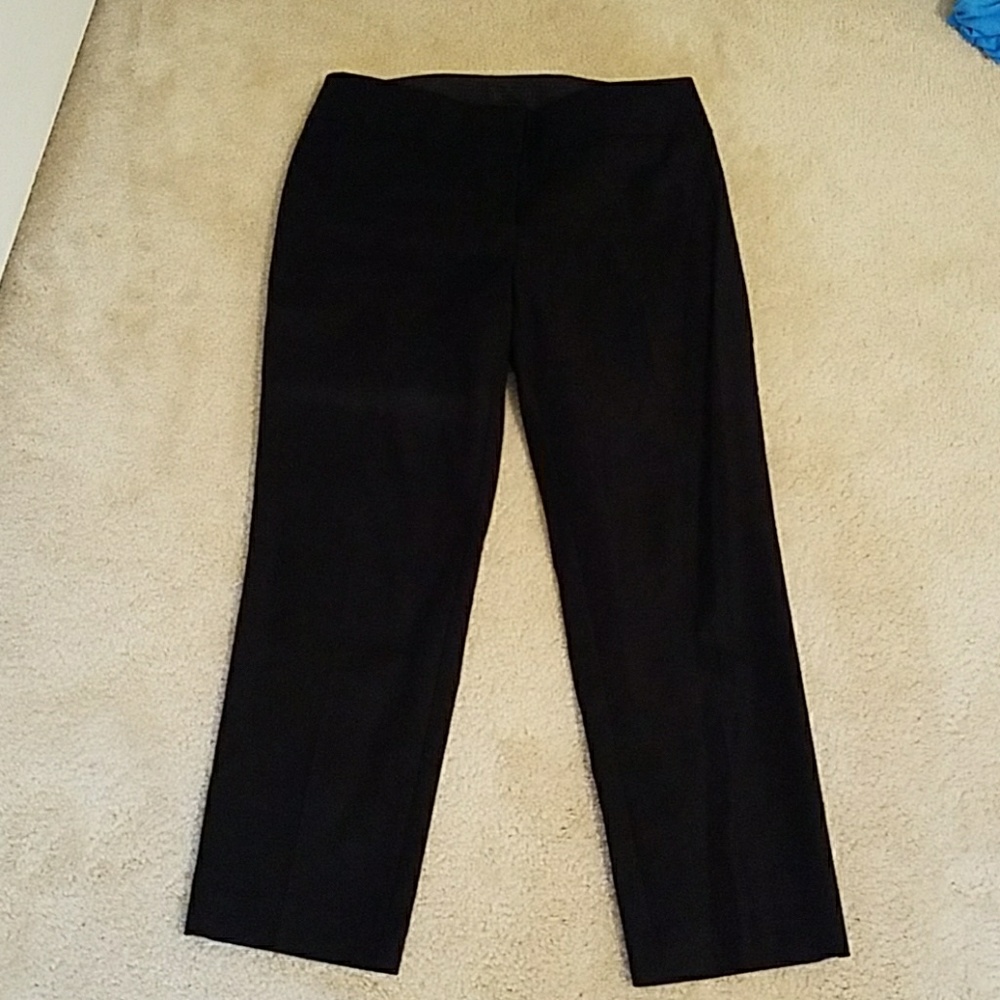 Ann Taylor Loft Black Straight Pants
