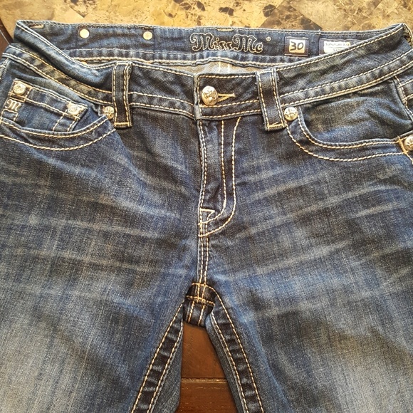 Sold💥MISS ME JEANS SIZE 30💥 - Picture 7 of 8