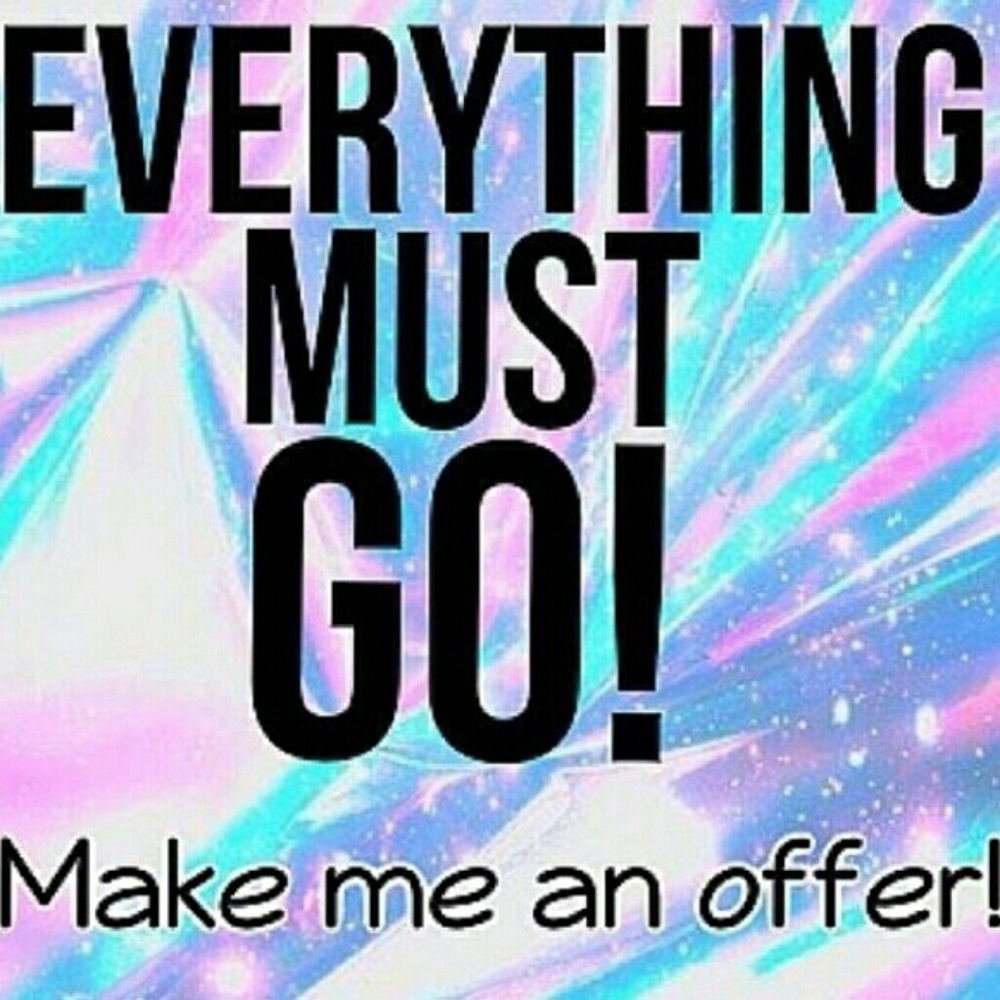 All reasonable offers accepted!