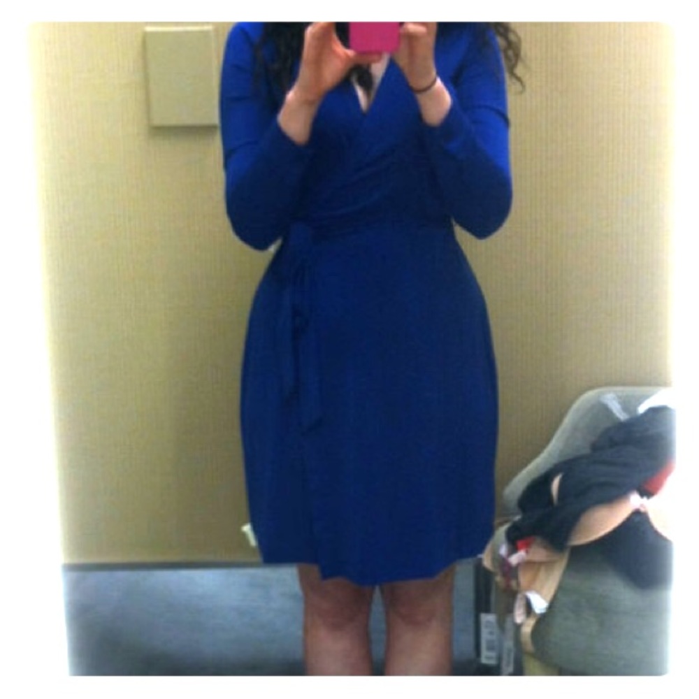 Calvin Klein wrap dress