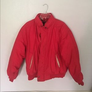 Members Only Down Ski Jacket with Hood