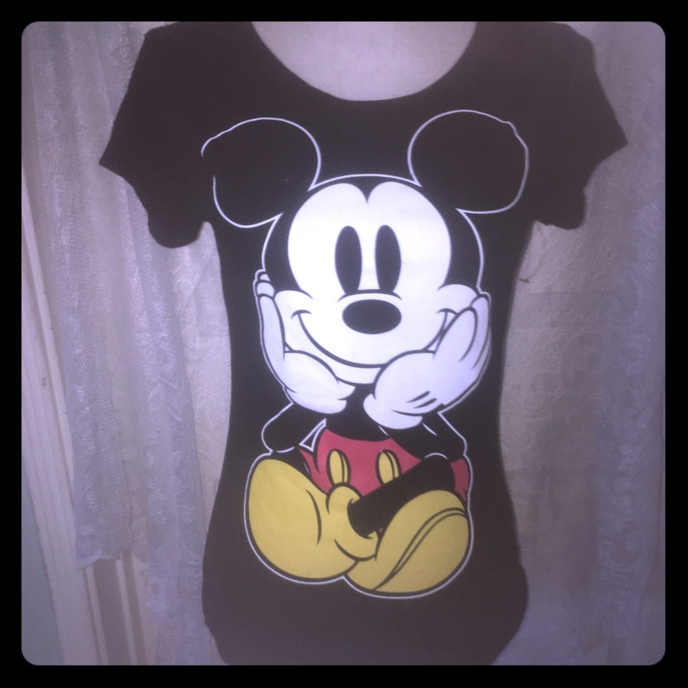 LUXE DISNEY EGYPTIAN COTTON MICKEY MOUSE T (JR SZ)