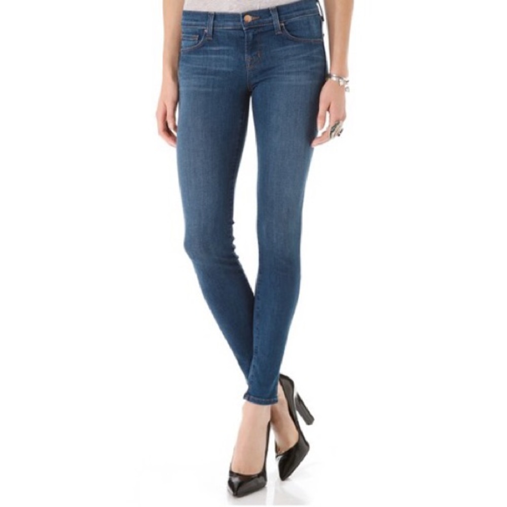 J Brand 910 ACD Low Rise Skinny Jeans