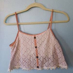 Crop tank top