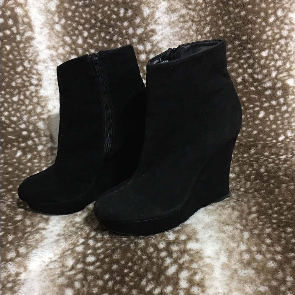 Black booties