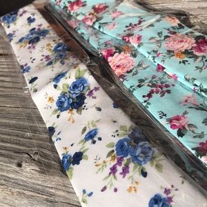 Floral Skinny Tie