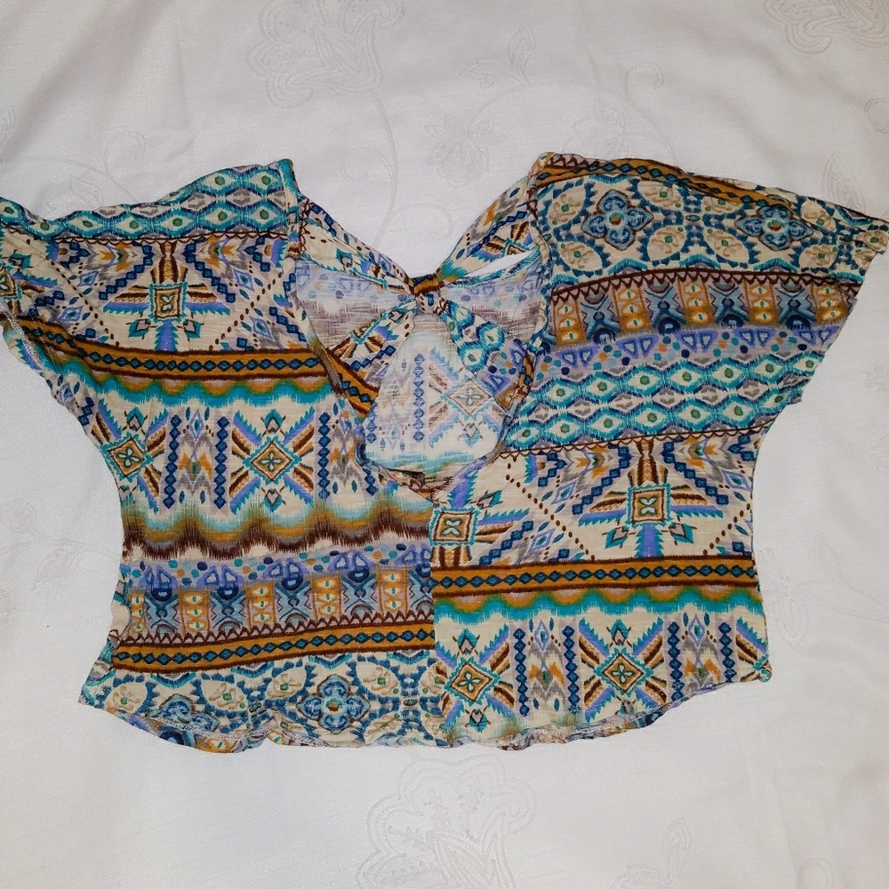 ♥Boho Crop Top♥ - Picture 3 of 5