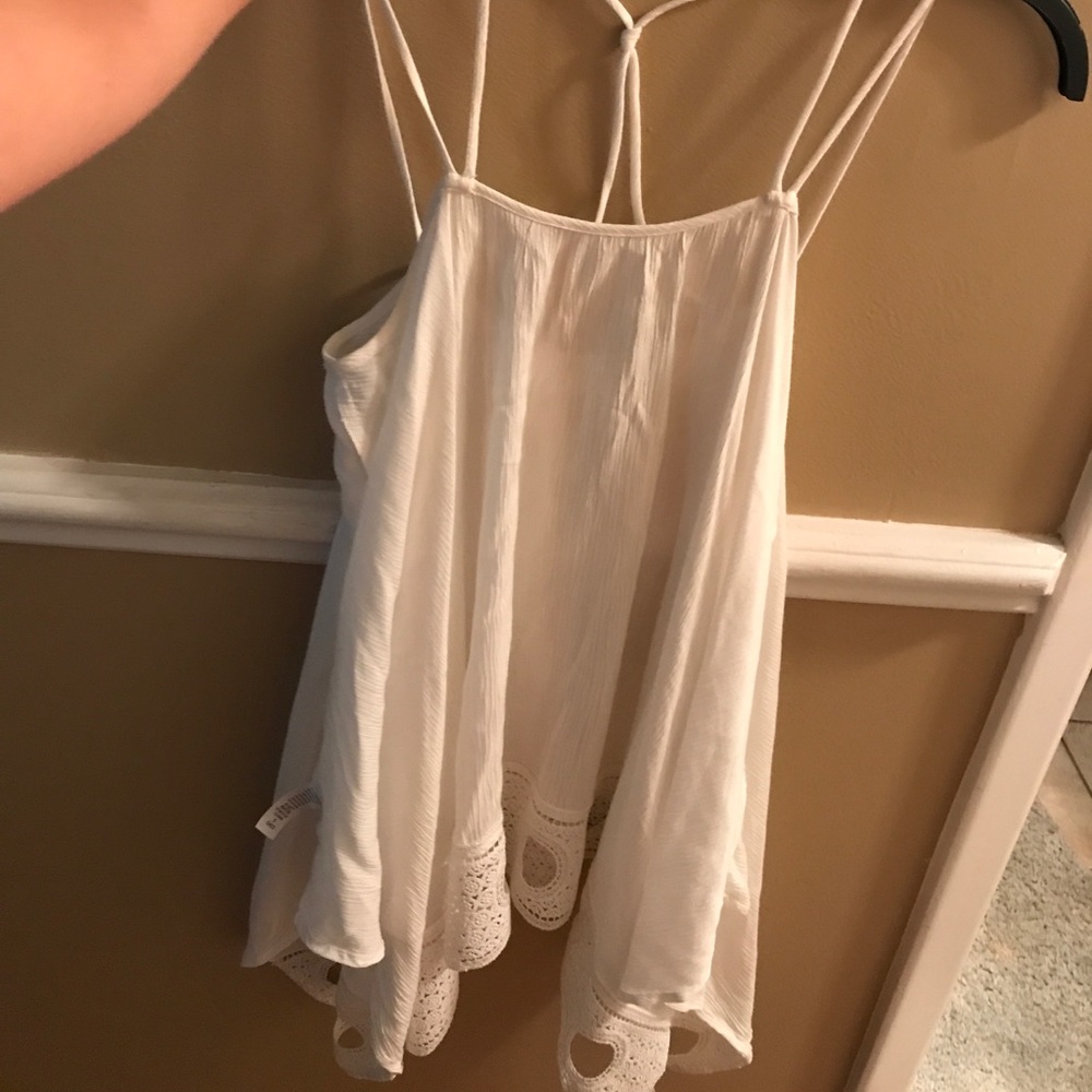 Forever 21 white tunic