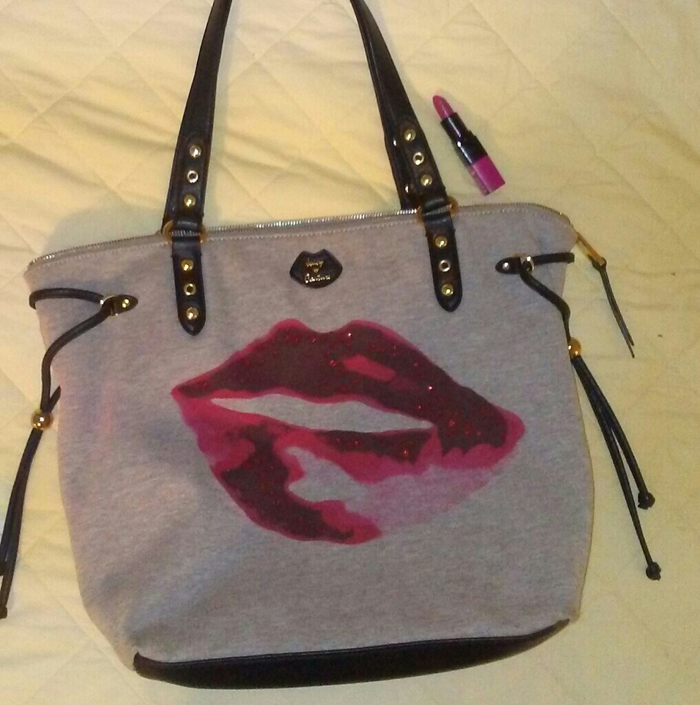 Juicy couture lips tote