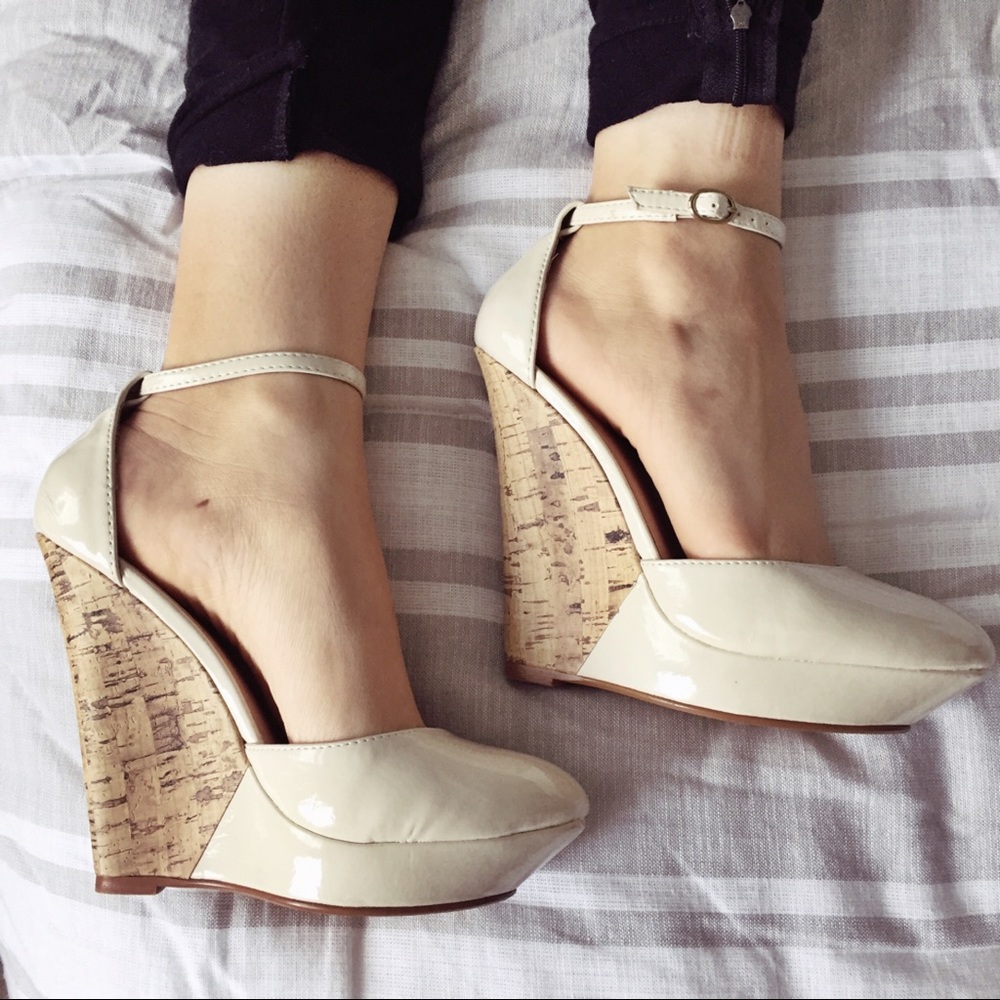 Marco Santi Nude Wedges