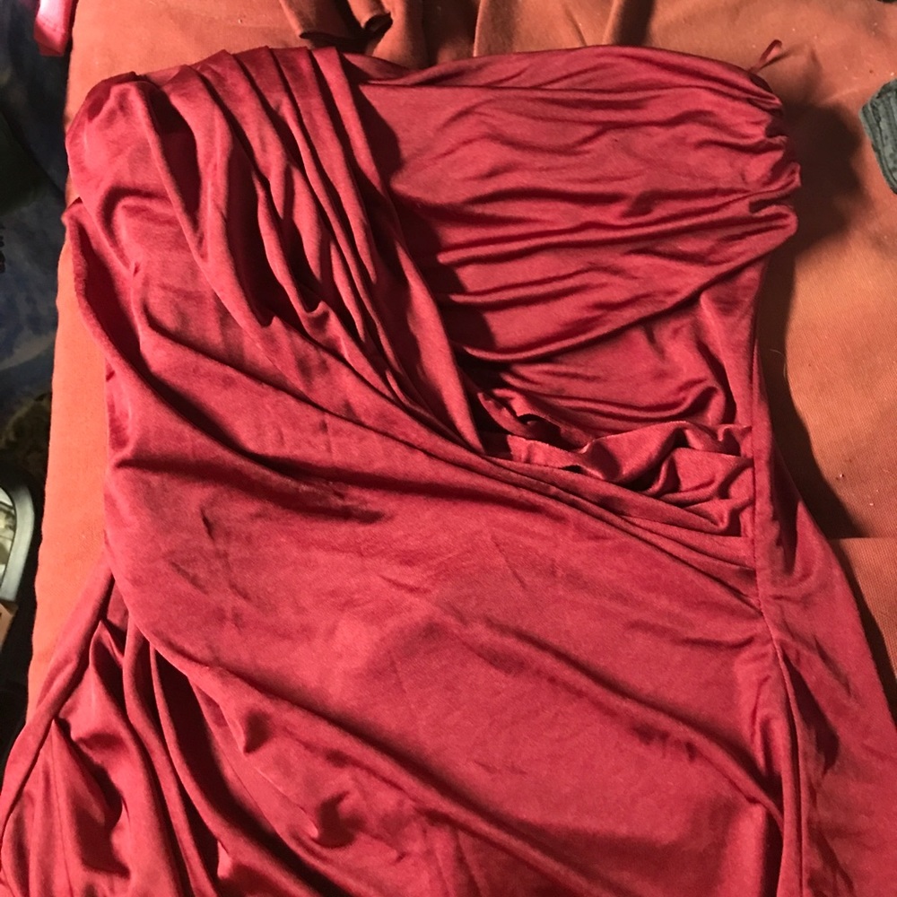 Express silk tube top