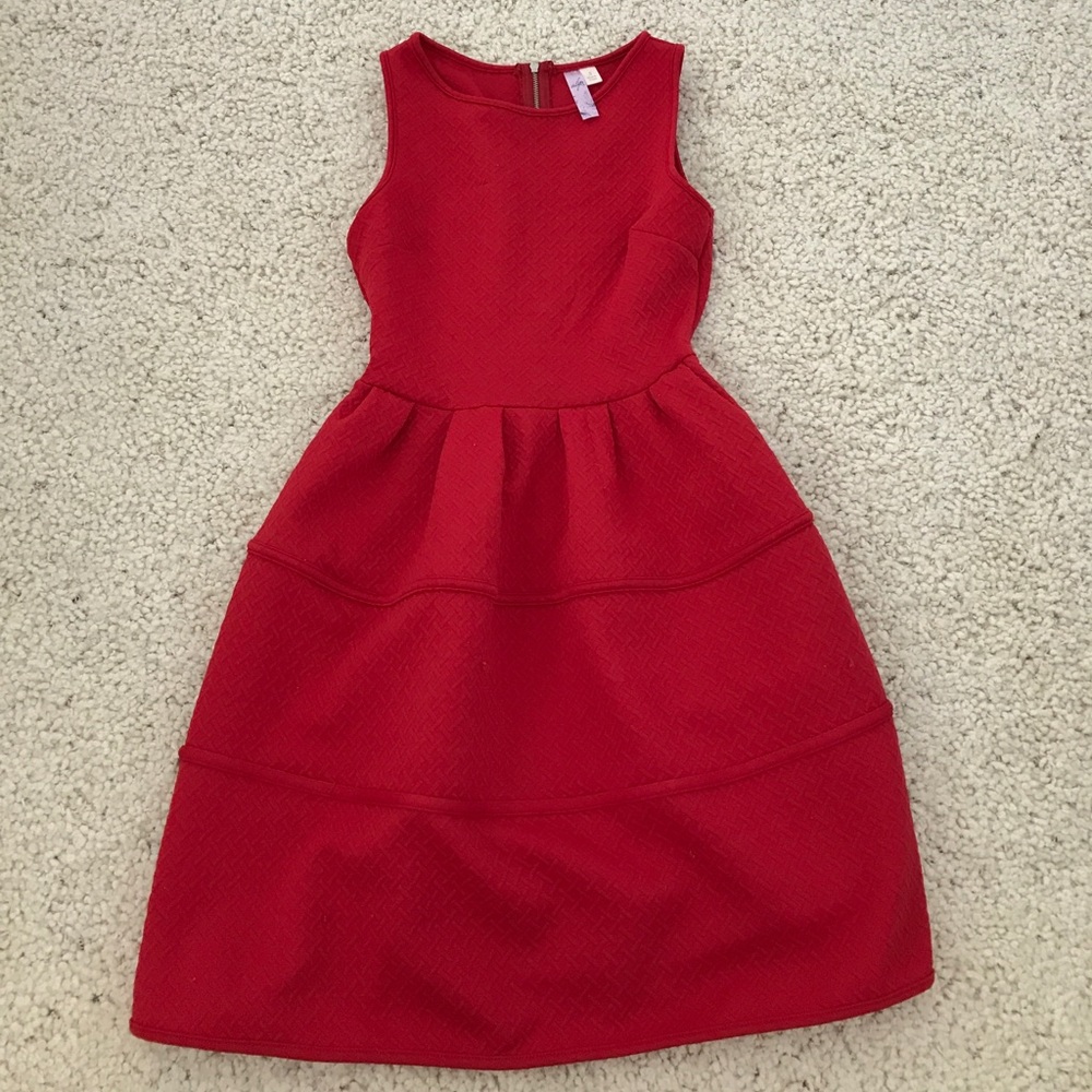 Red dress