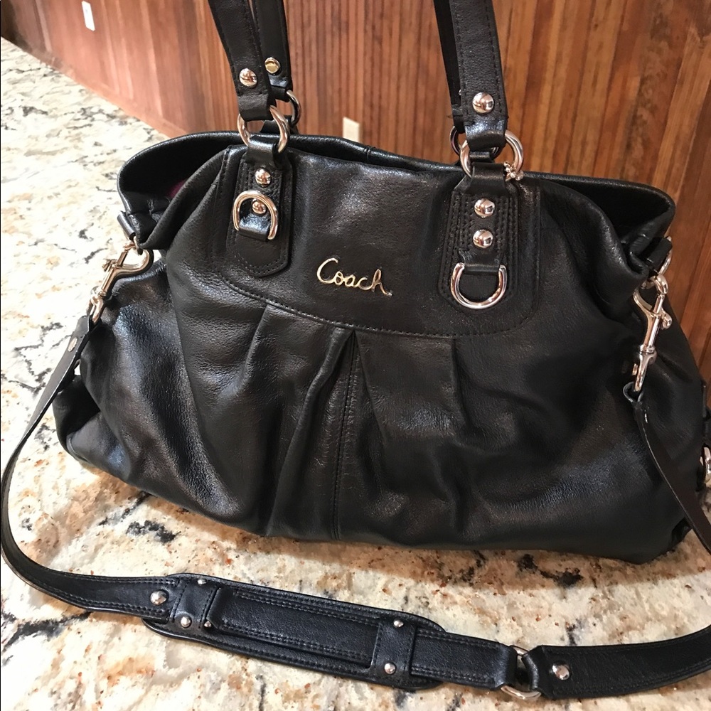 Authentic Coach Shoulder Bag with Additional Strap