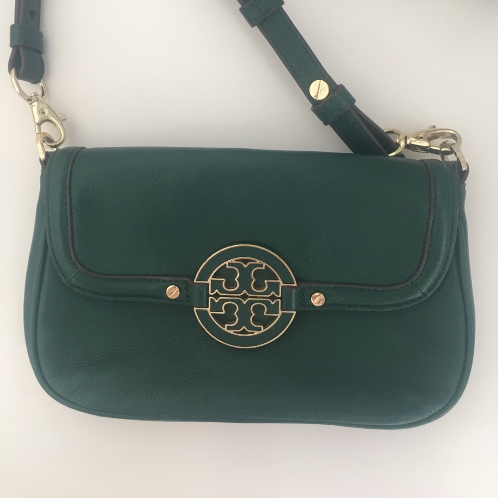 Forrest Green Tory Burch Crossbody Bag