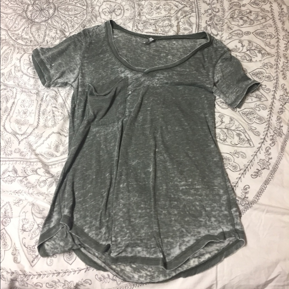 Green washed t-shirt