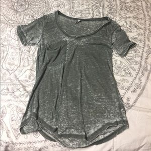Green washed t-shirt
