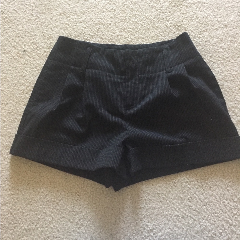 Black work shorts