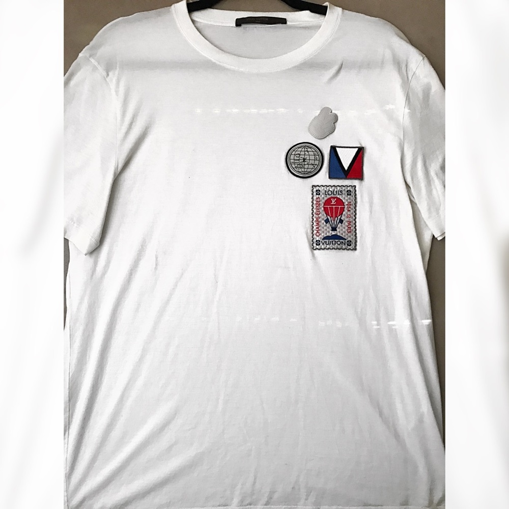 Louis Vuitton Stamp Short Sleeve Teeshirt
