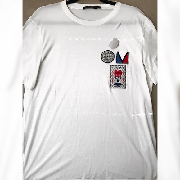 Louis Vuitton Stamp Short Sleeve Teeshirt - Picture 1 of 1